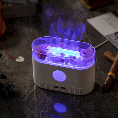 Nawilżacz Powietrza z Solą Himalajską i Lampką Nocną Himalayan Salt Lamp Humidifier & Aroma Diffuser