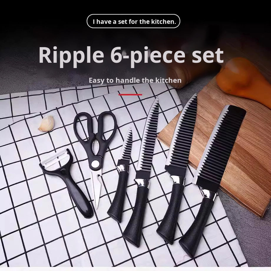 Zestaw Noży Unique UN-1821 6 Elementów z Obieraczką