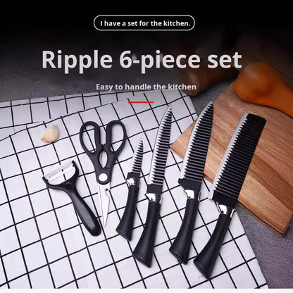 Zestaw Noży Unique UN-1821 6 Elementów z Obieraczką