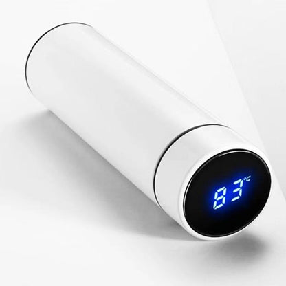 Inteligentny Termos z Wyświetlaczem Temperatury 500ml Niebieski