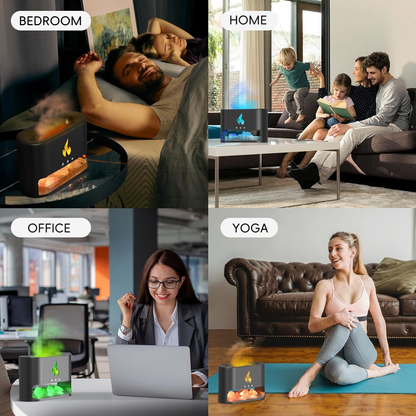 Ultradźwiękowy Dyfuzor Aromatyczny LED 7 Kolorów 250ML