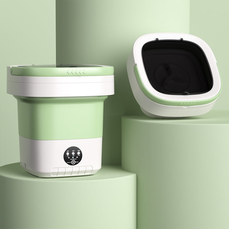 Składana Mini Pralka Turystyczna z Funkcją Wirowania