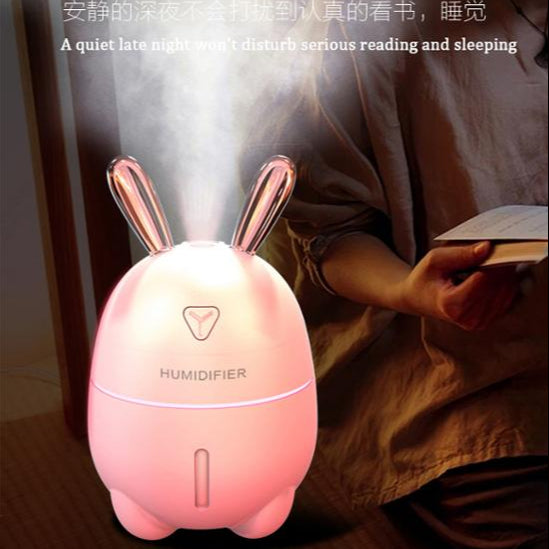 Nawilżacz Powietrza USB Królik z Podświetleniem LED