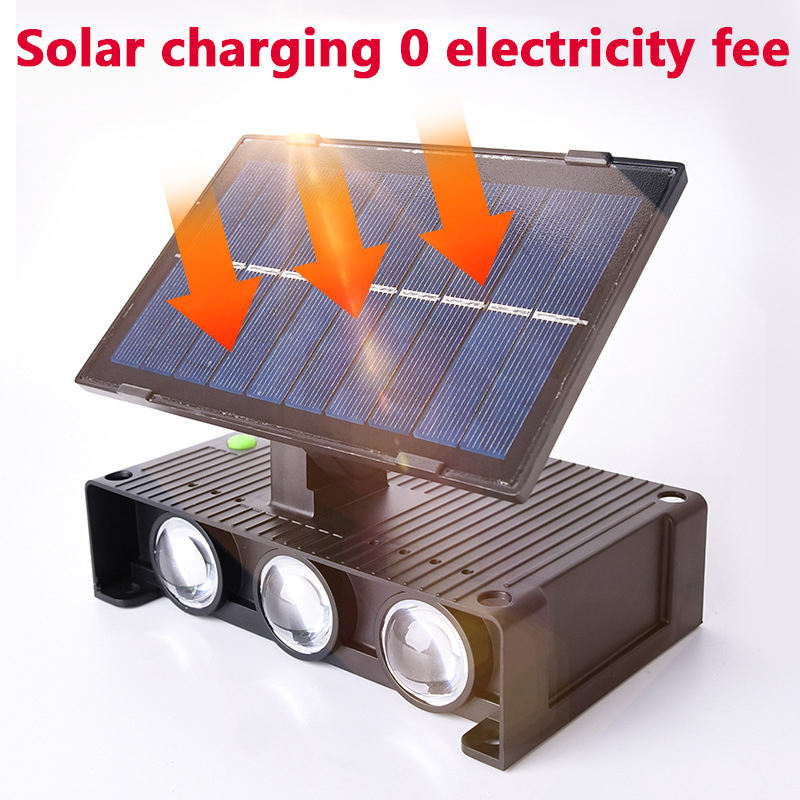 LAMPA ŚCIENNA LED SOLARNA Z FUNKCJĄ UP/DOWN – WODOSZCZELNA, OGRODOWA