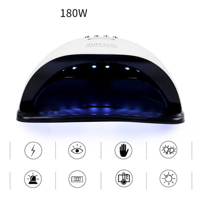 Lampa UV/LED Do Paznokci 220W Mocna x7 Max Timer
