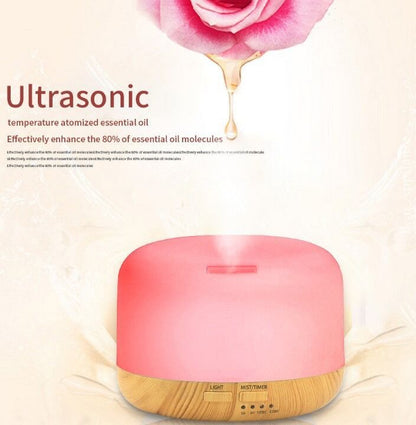 Nawilżacz Powietrza Ultradźwiękowy LED – 7-Kolorowe Podświetlenie