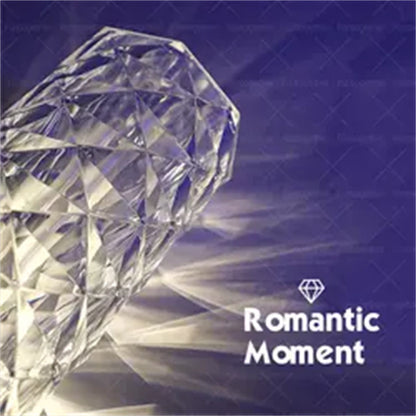 Kryształowy Nawilżacz Powietrza LED – Aromaterapia, 7 Kolorów, Nastrojowe Oświetlenie