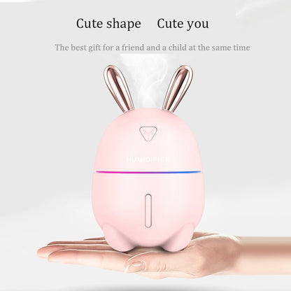 Nawilżacz Powietrza USB Królik z Podświetleniem LED