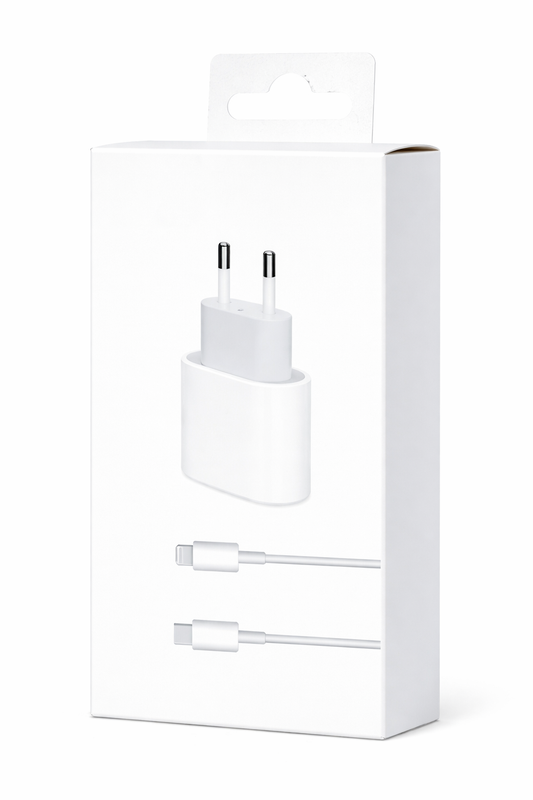 Kabel Szybkie Ładowanie iPhone Lightning do USB-C z Zasilaczem