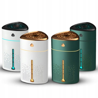 Kompaktowy Nawilżacz Powietrza USB LED Aromaterapia