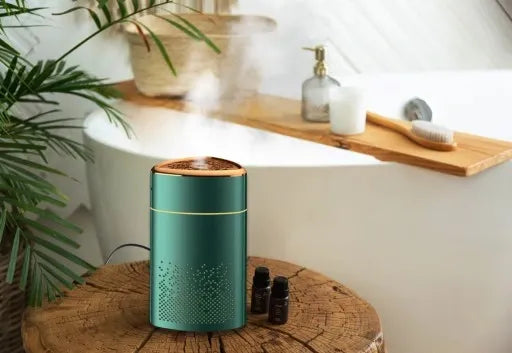 Kompaktowy Nawilżacz Powietrza USB LED Aromaterapia