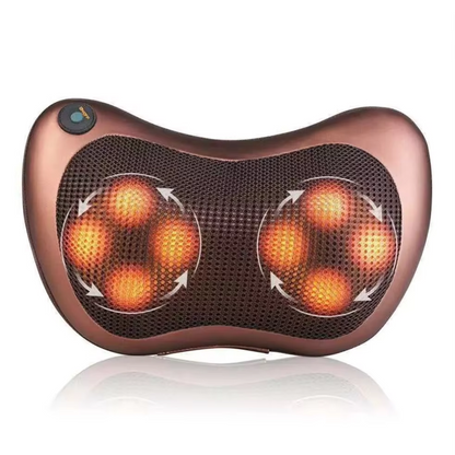 Bezprzewodowa Poduszka Masująca Shiatsu z Grzaniem - Relaks