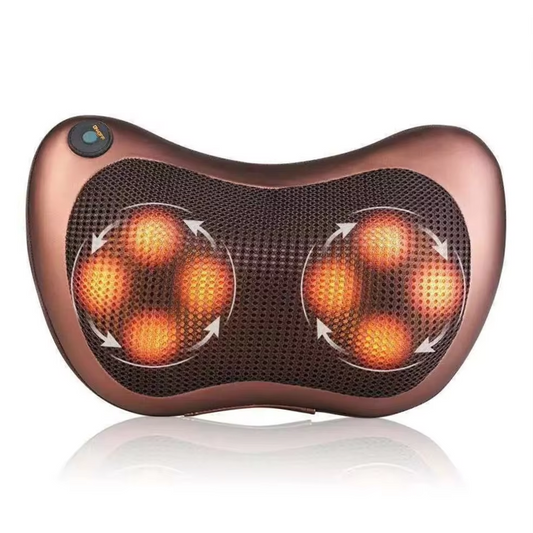 Bezprzewodowa Poduszka Masująca Shiatsu z Grzaniem - Relaks