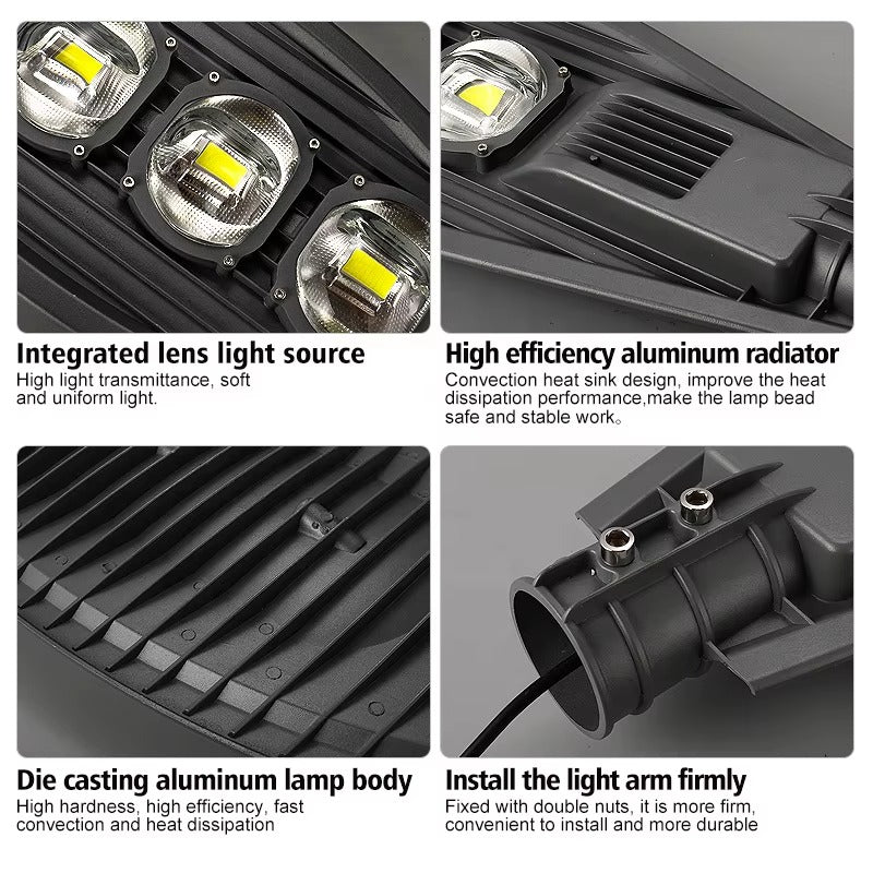 Lampa Uliczna LED Zewnętrzna IP65 Wodoodporna - Energooszczędna