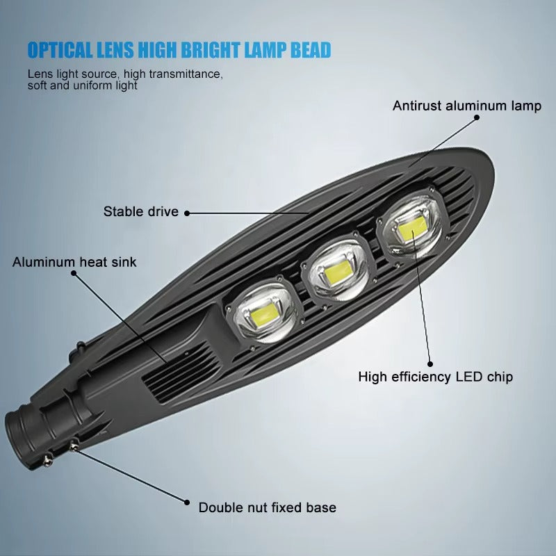 Lampa Uliczna LED Zewnętrzna IP65 Wodoodporna - Energooszczędna