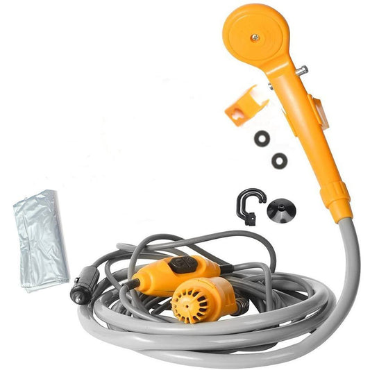 Przenośny Prysznic Kempingowy 12V Samochodowy | Mycie Auta i Zwierząt