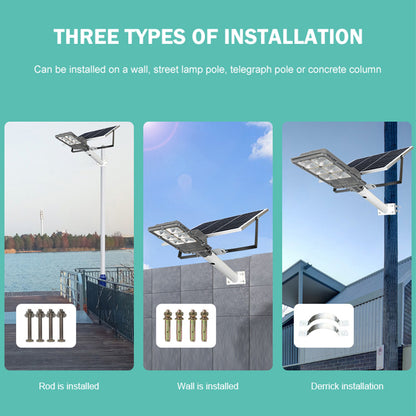 Lampa Uliczna Solarna LED 300W IP65 - Oświetlenie Energooszczędne