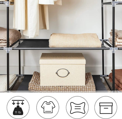 QIDA Modułowa Szafa DIY Otwarty System Przechowywania Ubrań