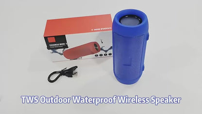 Przenośny Głośnik Bluetooth Stereo z Funkcją Powerbanku i Radiem FM