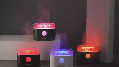 Nawilżacz Powietrza z Solą Himalajską i Lampką Nocną Himalayan Salt Lamp Humidifier & Aroma Diffuser