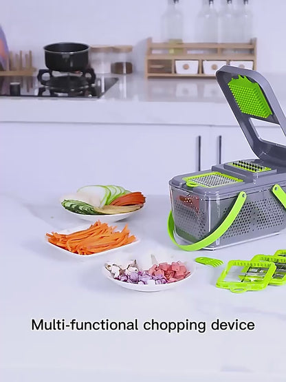 Wielofunkcyjna Krajalnica do Warzyw z Koszem Odpływowym