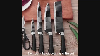 Zestaw Noży Kuchennych Everwealth 6-częściowy Stal Nierdzewna