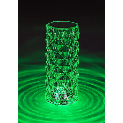 Kryształowa Lampa LED Dotykowa RGB - Nastrojowe Oświetlenie DomuM